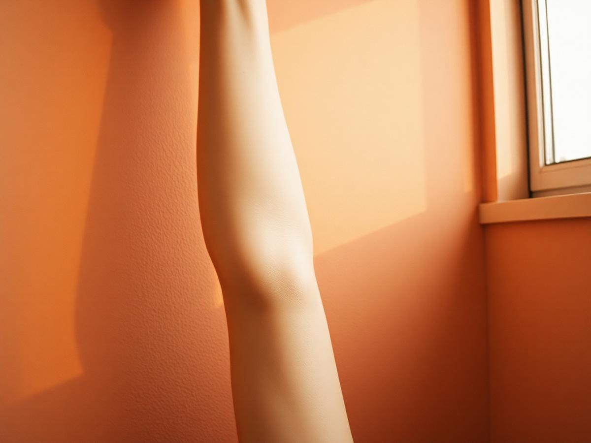Soft foam and water droplets on a warm cream surface in morning light